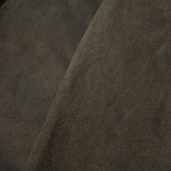 BNCI Side Zip Vegan Suede Jacket Small Navy - Picture 6 of 7